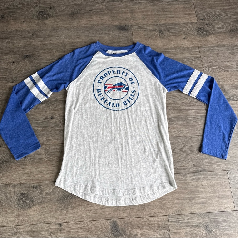 Buffalo Bills Long Sleeve T Shirt Mens Medium